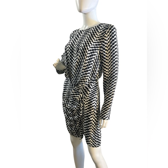 THE KOOPLES
Graphic-print draped-waist woven mini dress - Picture 7 of 11